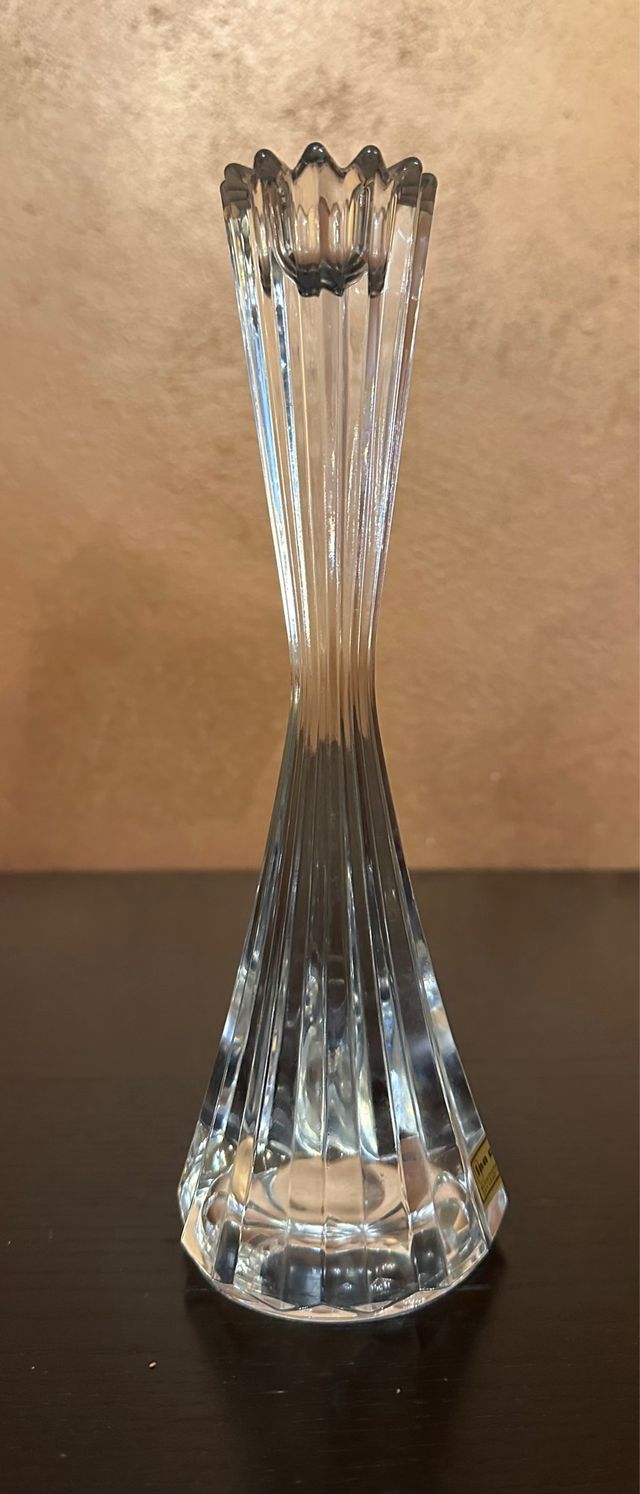 Portacandele bleikristall 24