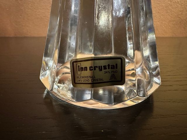 Portacandele bleikristall 24