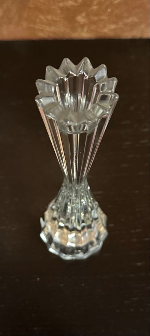 Portacandele bleikristall 24