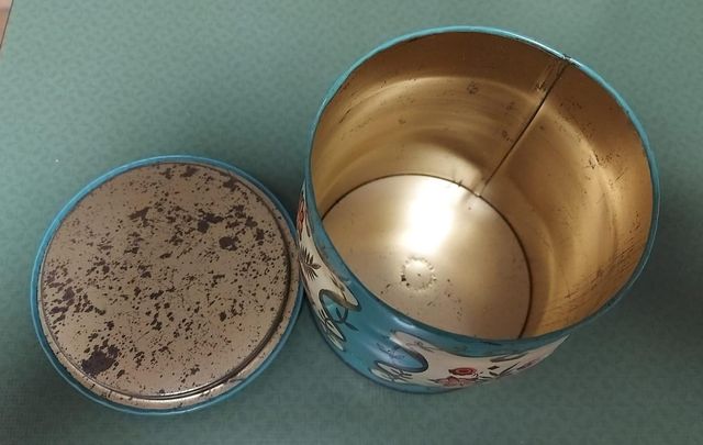 Scatola per caramelle degli anni 50-60