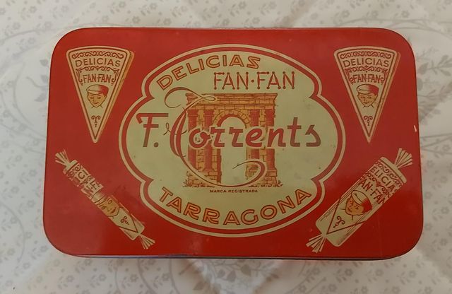 Scatola metallica Delicias Fan Fan, F. Torrents