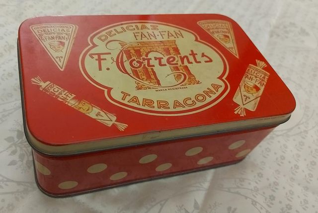 Scatola metallica Delicias Fan Fan, F. Torrents