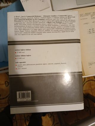 West's law & commercial dictionary = Dizionario giuridico e commerciale : inglese-italiano-francese-spagnolo-tedesco (Multilingual Edition)