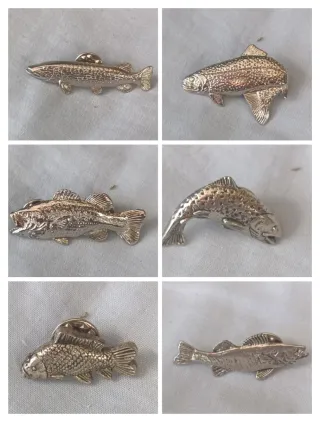 SET 30 INSIGNIAS PIN CAZA  FAUNA IBÉRICA