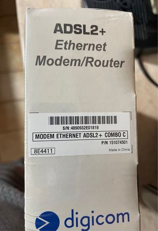 Adsl2 Ethernet Modem/Router