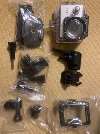 Go Pro HD mas accesorios mas tarjeta 5GB