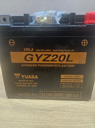 Batería Yuasa GYZ20L 12V 21,1ah