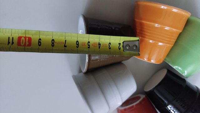 6 vasitos de colores