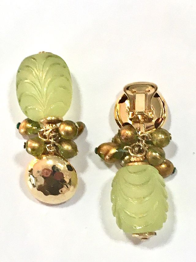 Orecchini a clips vintage Made in Italy