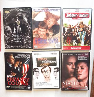 DVD originales.