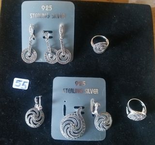 CONJUNTOS PLATA 925 Y PIEDRAS 