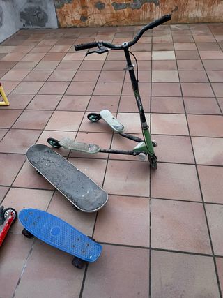 Lote bicis y patines