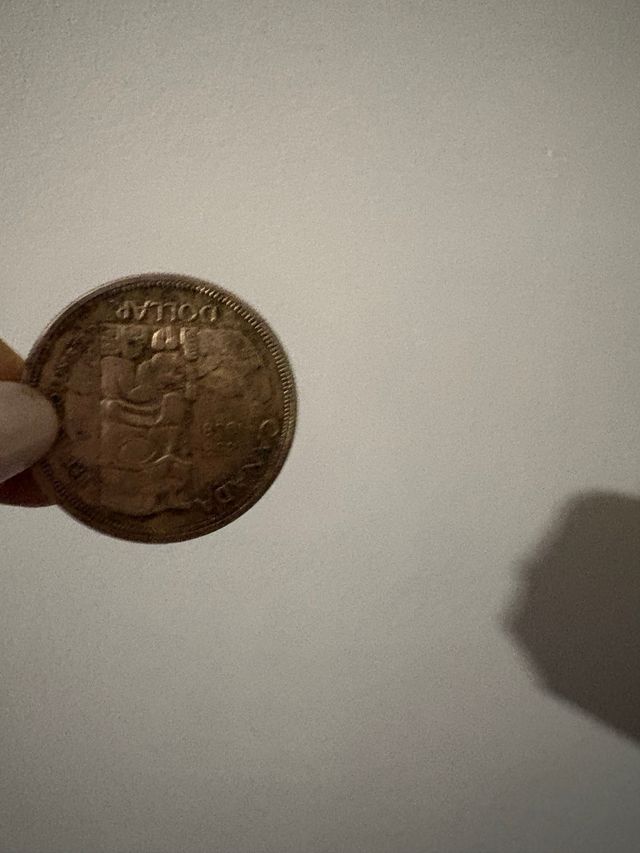 1958 .800 Silver Canadian Pole Coin CC2413 2