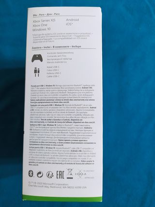 Caja mando Xbox one 