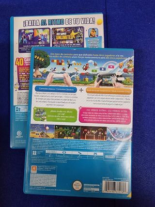 Wiiu Super Mario bros y just dance .