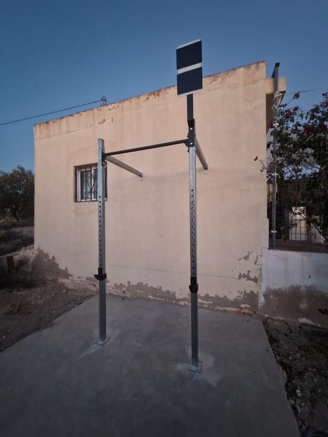 Rack de crossfit exterior