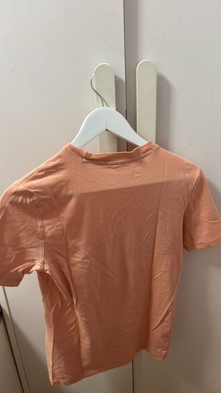Camiseta Adidas mujer talla 36 salmón, manga corta