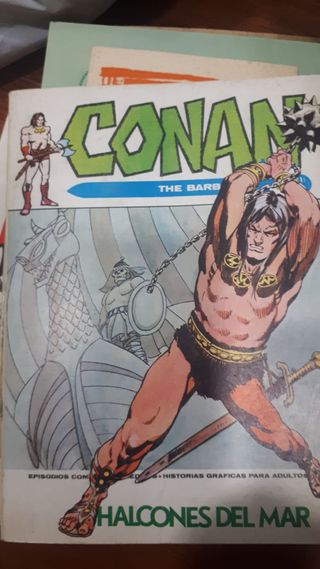 Comic Conan el Bárbaro Halcones del mar