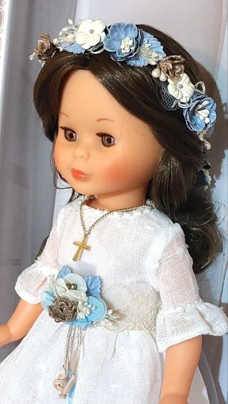 MUÑECA NANCY PERSONALIZADA COMUNION 