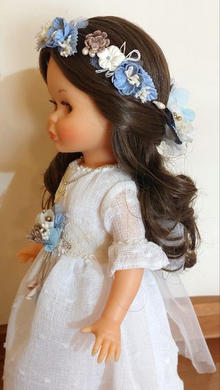 MUÑECA NANCY PERSONALIZADA COMUNION 