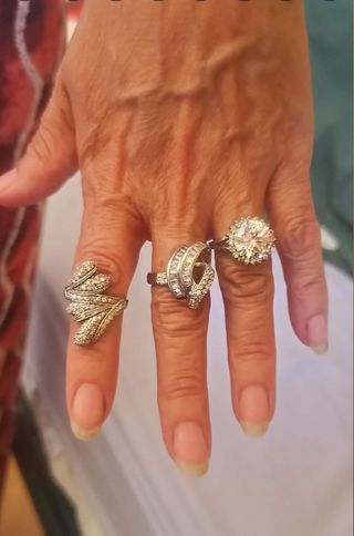 Anillos de plata 925 y circonitas