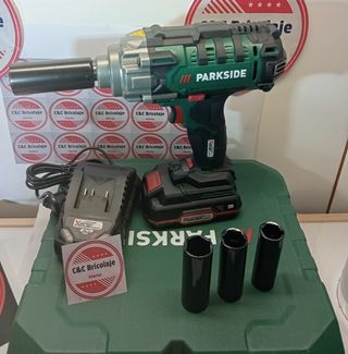 Pistola de impacto coche parkside nueva