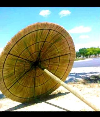 Sombrillas artesanales