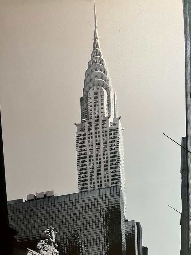 Cuadro edificio chrysler