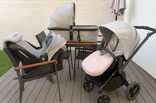 Auto trio Jane Muum Pro + base isofix + coperture