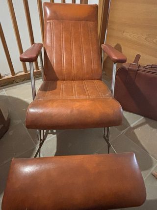 Sillón reclinable vintage