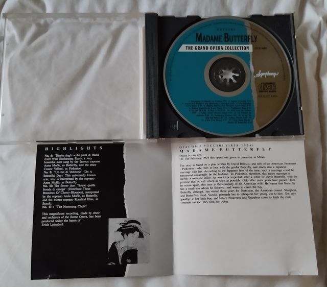Madame Butterfly. Highlights en CD