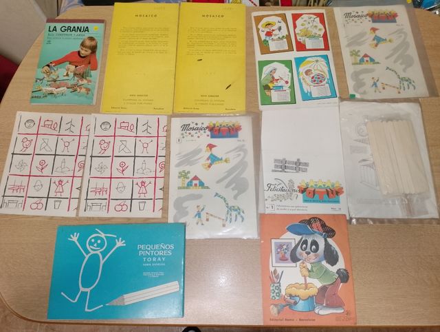 Lote.Colección Dibujos , Manualidades,