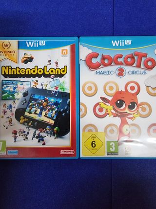 Wiiu Dos juegos Nintendo
