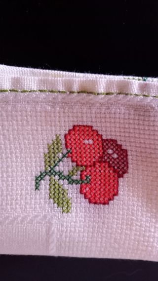 Conjunto de panos com bordado