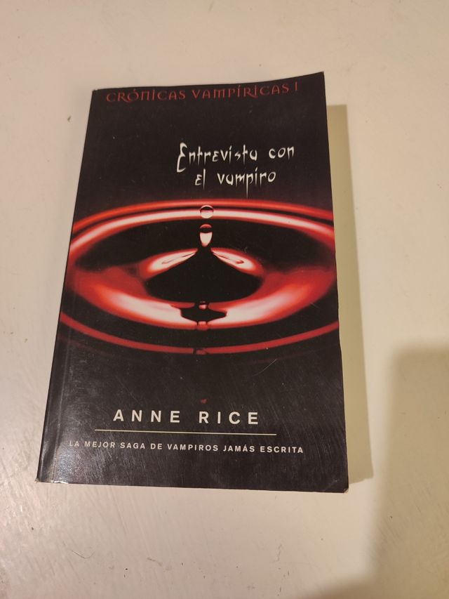 Libro entrevista con el vampiro