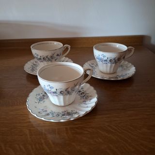 Tris tazze da tè inglesi