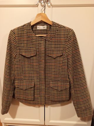 Chaqueta de cuadros de Sfera estilo vintage 