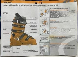 Botas SalomónXWave Fast de esquí