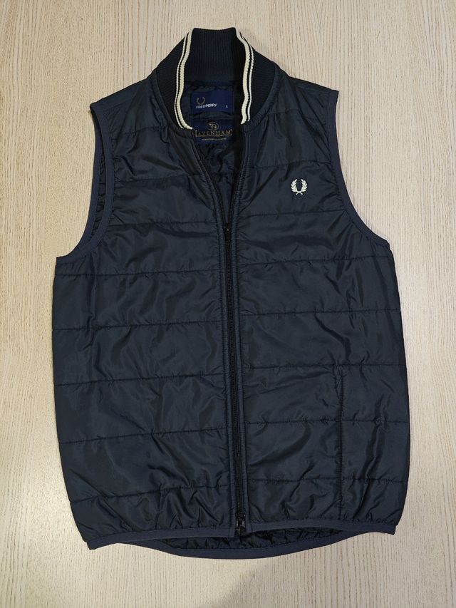 Pieza única: Chaleco Fred Perry Lavenham - Talla S