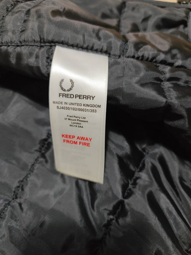 Pieza única: Chaleco Fred Perry Lavenham - Talla S