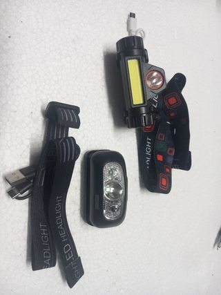 Linternas led cabeza con sensor y sin sensor 