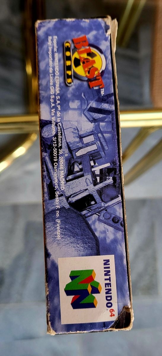 BLAST CORPS N64 NINTENDO 64 PAL ESP