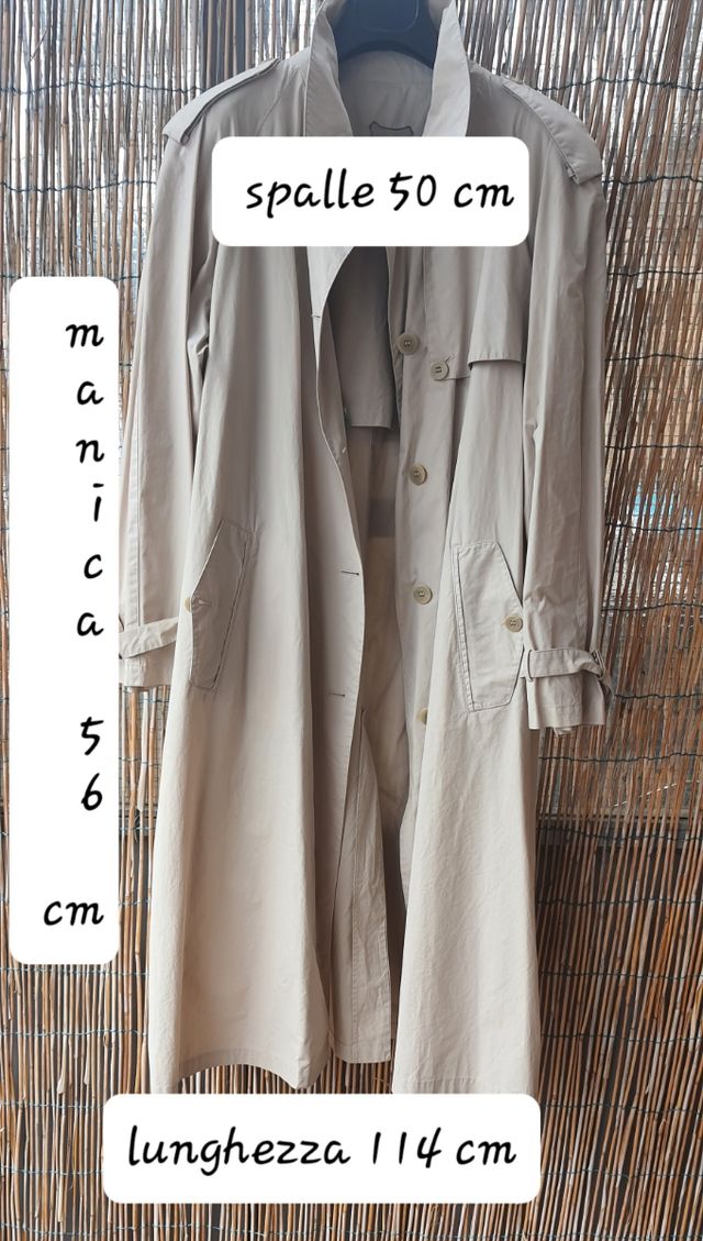 Trench lungo beige Bond Street