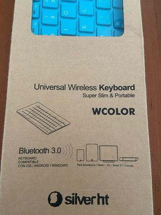 Teclado bluetooth para PC Tablet Smartphone