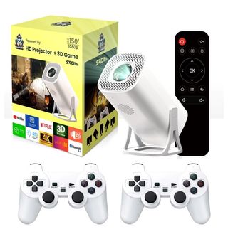 proyector+3D 1080P Bluetooth  15000 juegos