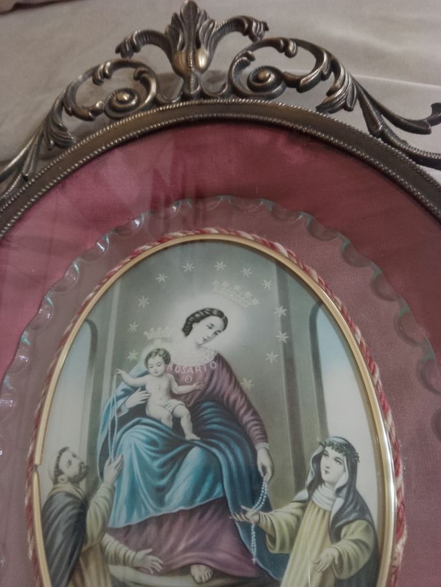 Capo letto madonna di Pompei