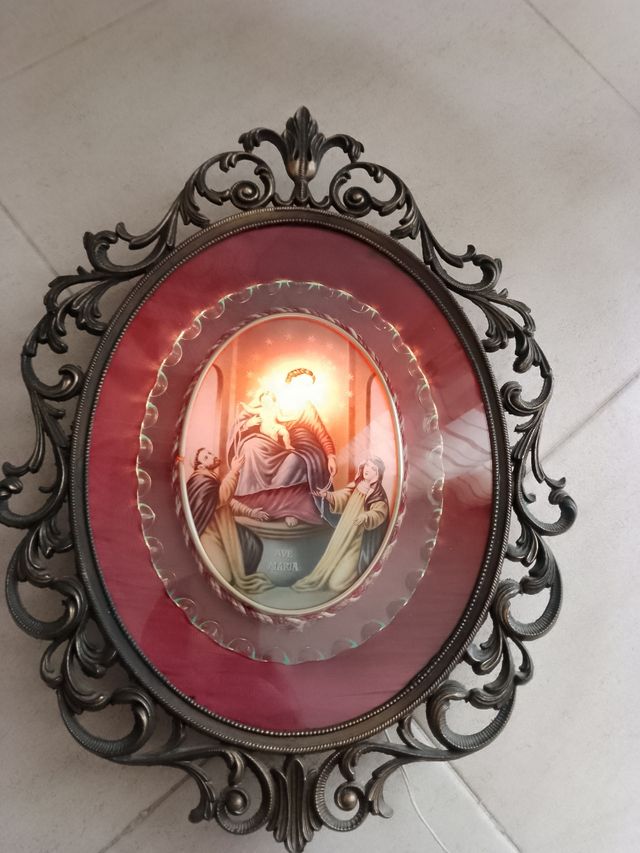 Capo letto madonna di Pompei