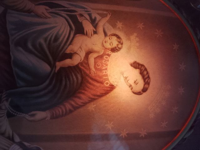 Capo letto madonna di Pompei