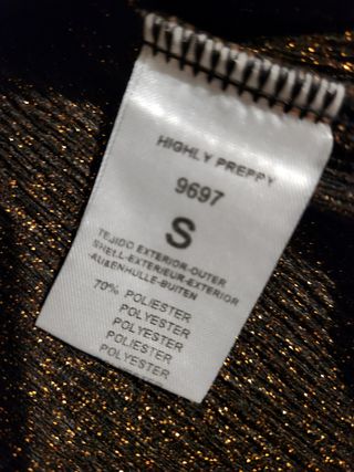 Jersey nuevo Highly Preppy talla S