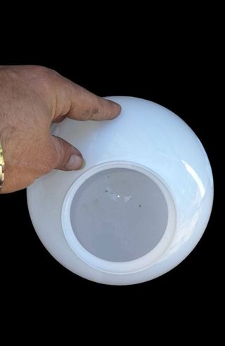 Vetro sferico per lampada ricambio